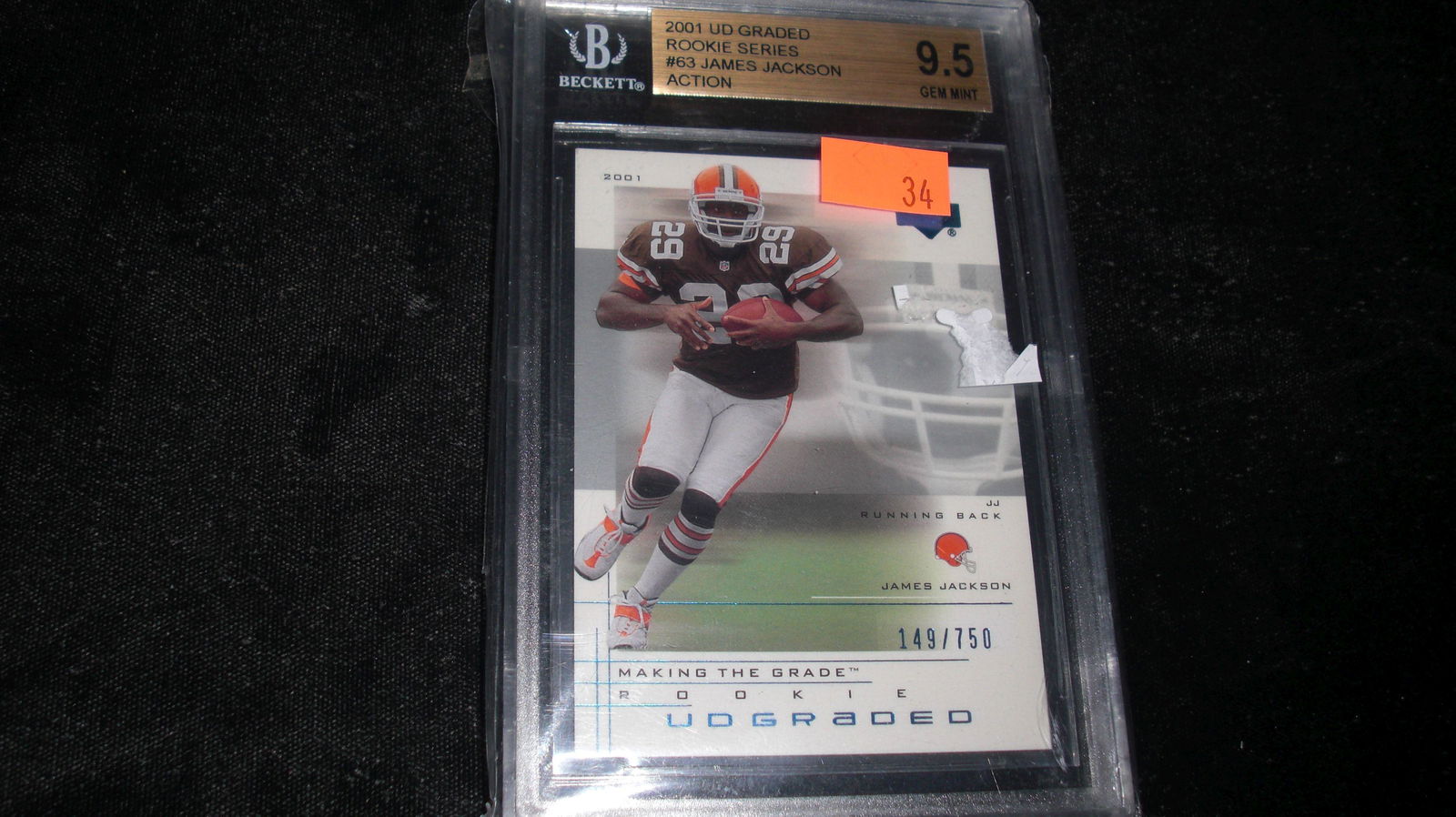 beckett graded james jackson mint 9.5 (1 of 1)