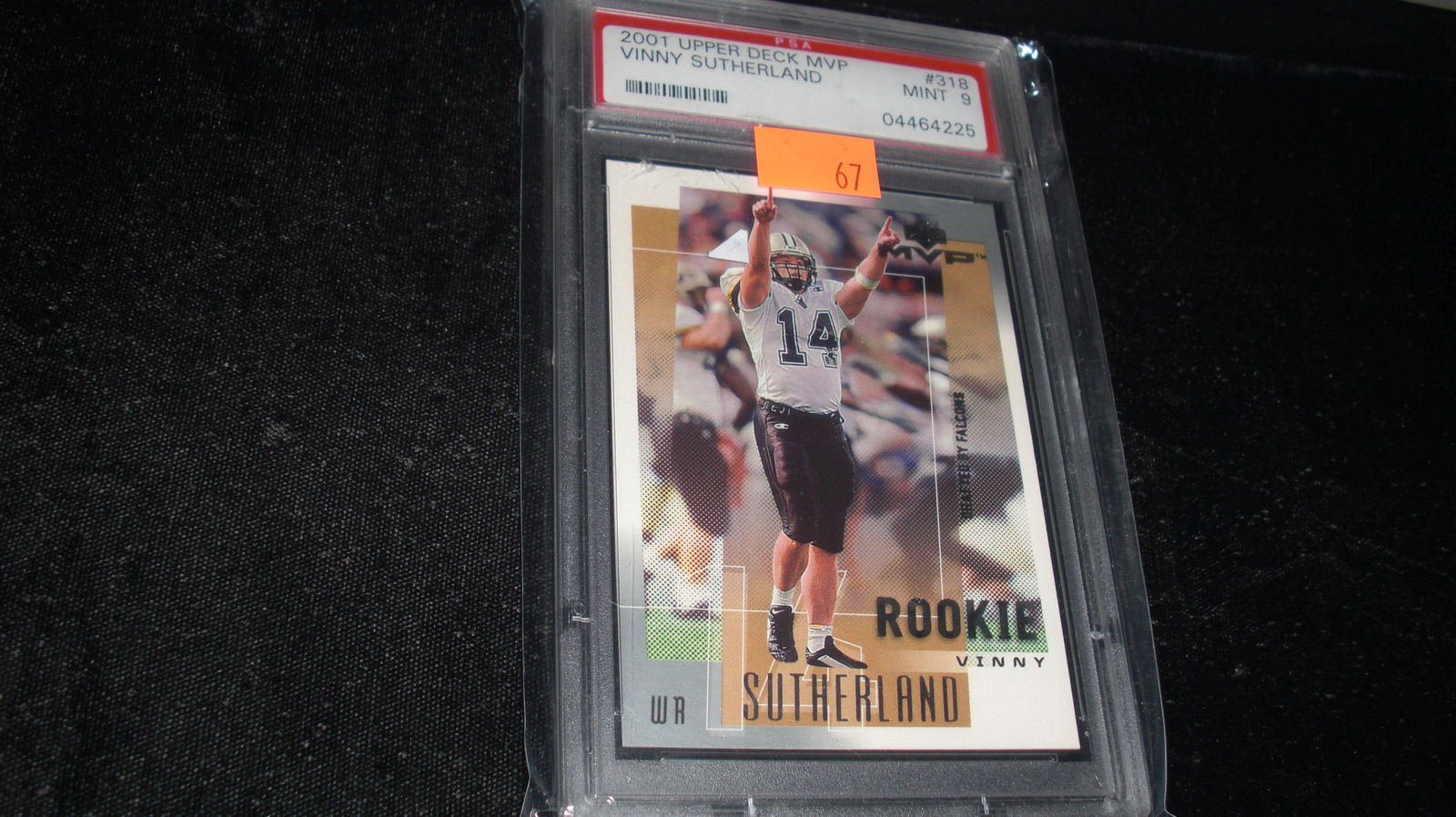 psa graded vinny sutherland mint 9 (1 of 1)