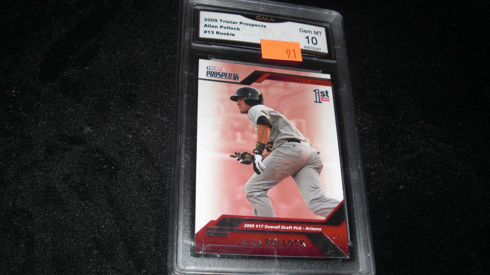 gma graded allen pollock mint 10 (1 of 1)