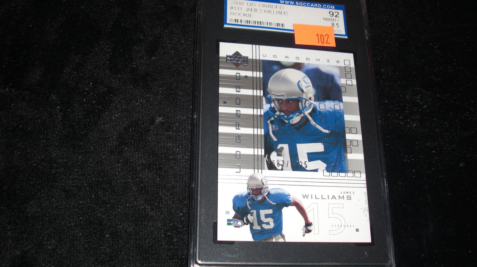 sgc graded james williams mint 8.5 (1 of 1)