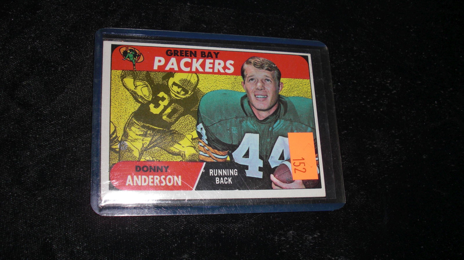 vintage donny anderson green bay packers: in top loader
