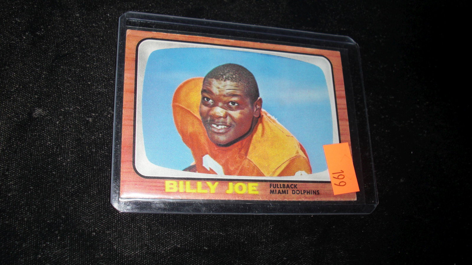 vintage billy joe dolphins: in top loader