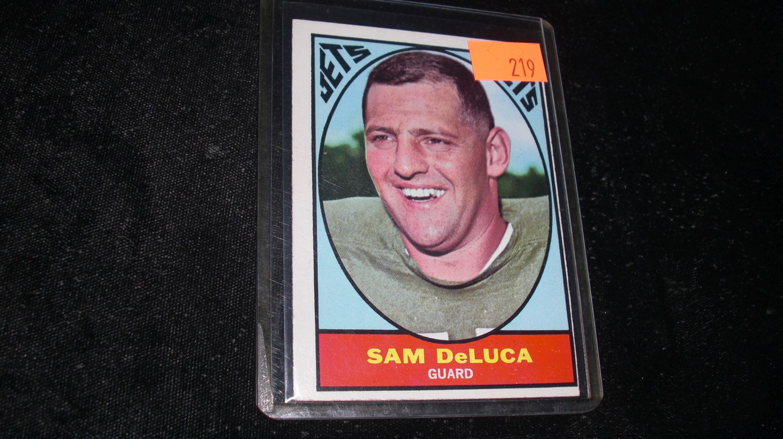 vintage sam deluca jets: in top loader