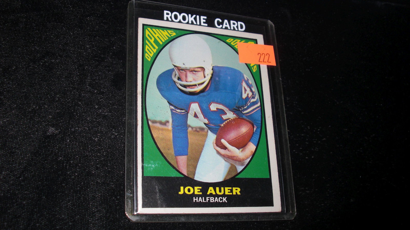 vintage joe auer dolphins: in top loader