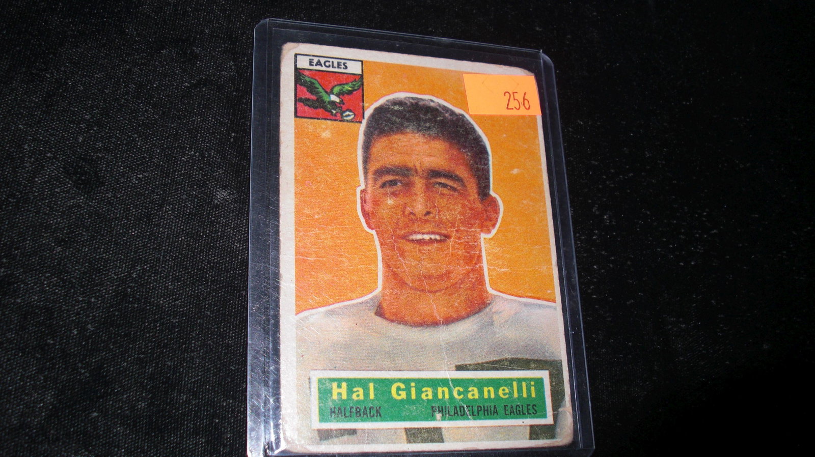 vintage hal giancanelli eagles: in top loader