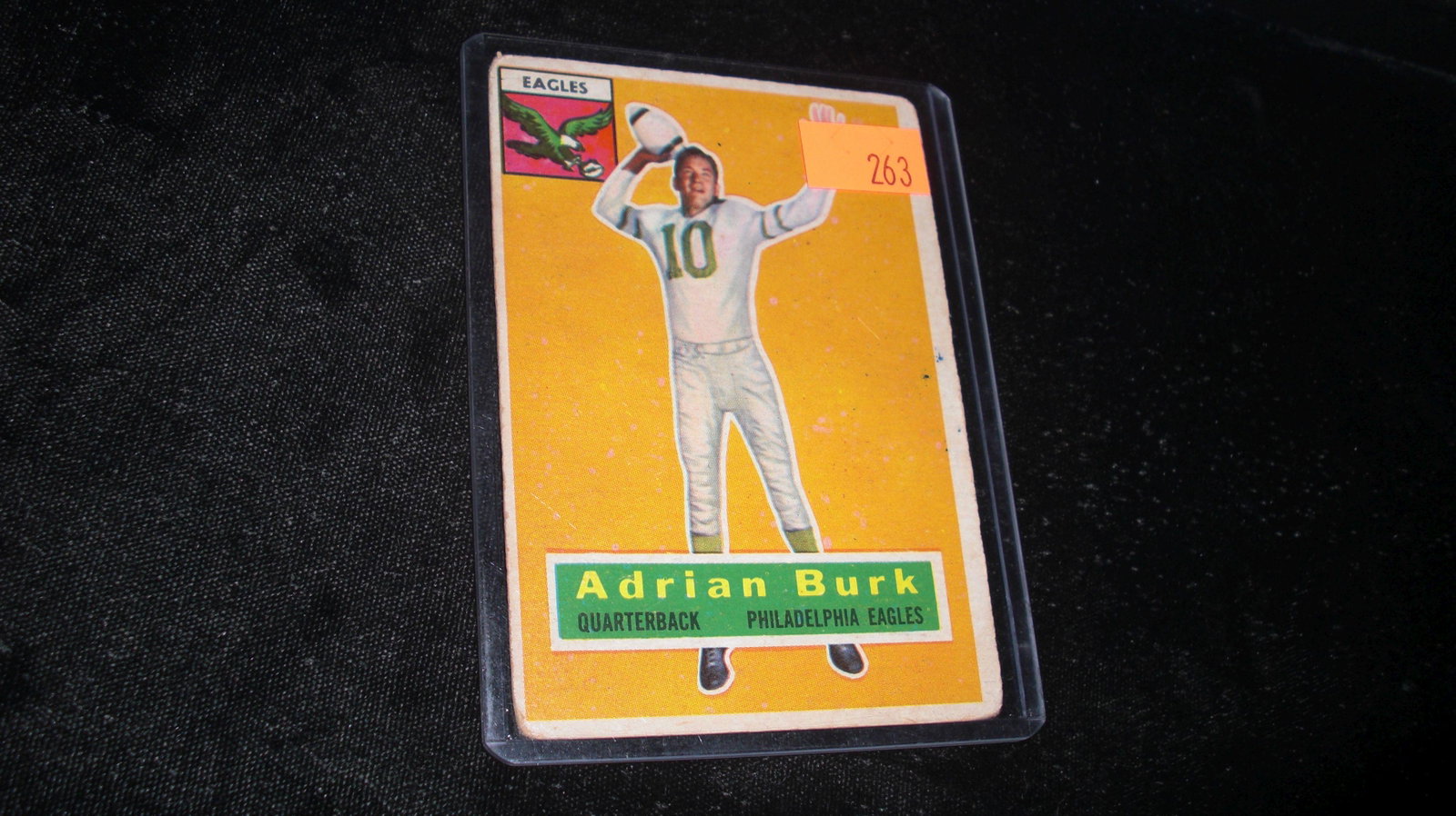 vintage adrian burk eagles: in top loader