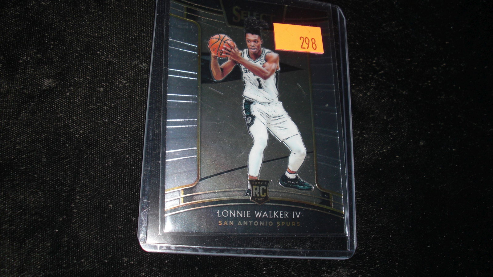 lonnie walker rookie select: in top loader