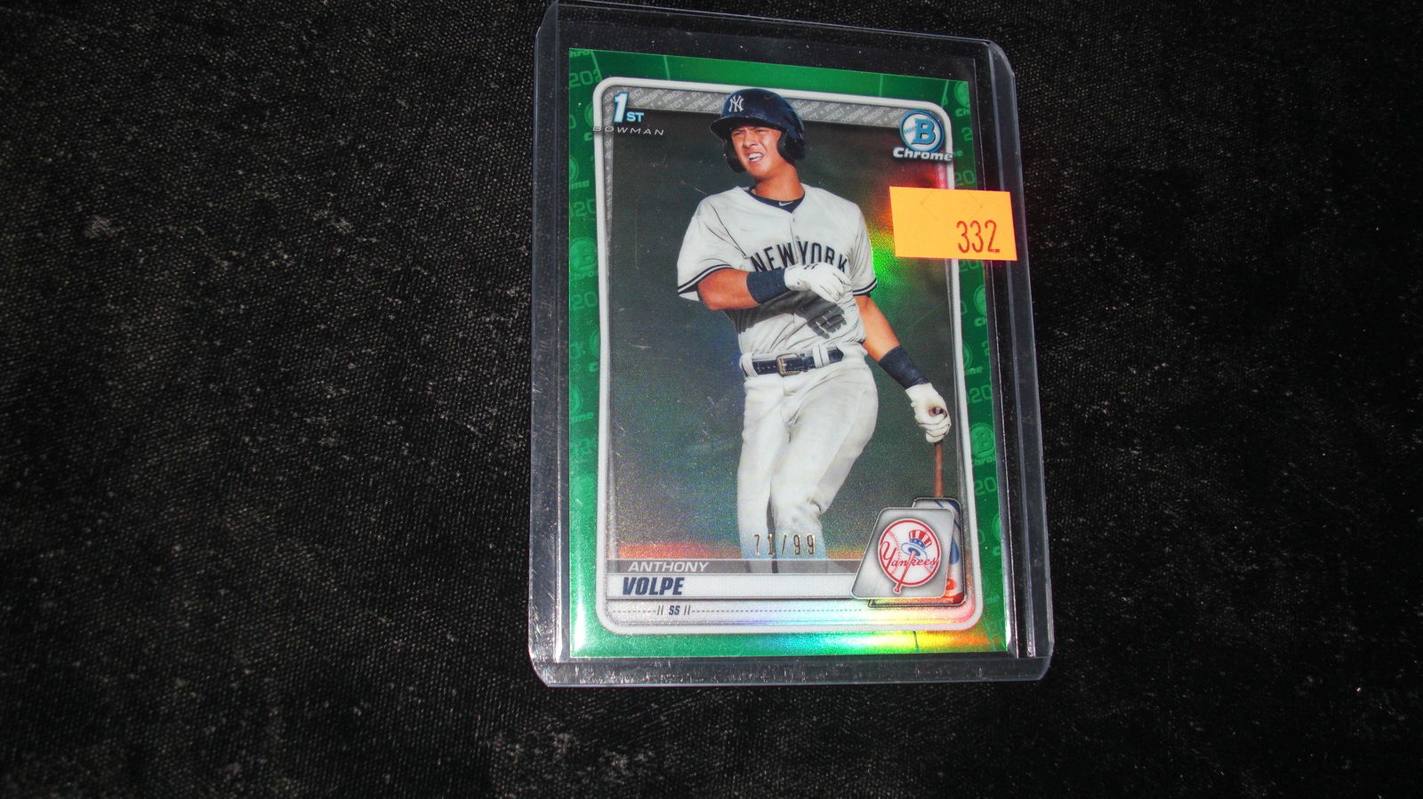 anthony volpe green bowman chrome #71/99 (1 of 1)