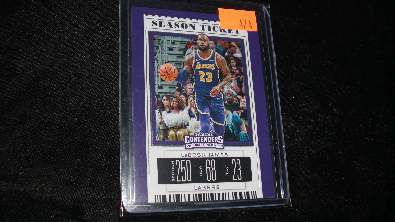 lebron james season ticket (1 of 1)
