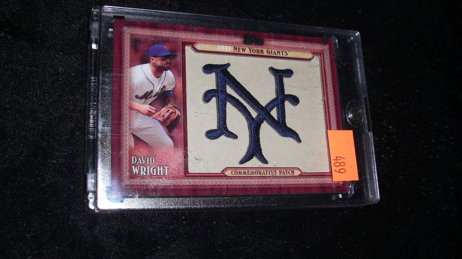 david wright patch card yankees (1 of 1)