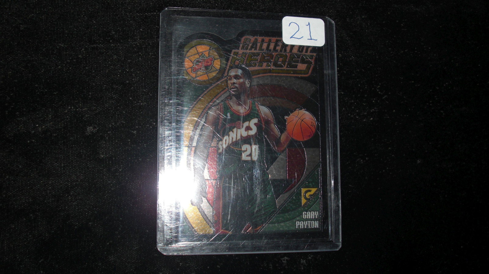 Star Power: Stain Glass Gallery Heroe Gary Payton