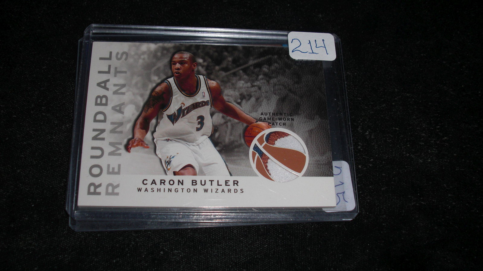 Star Power: Roundball Remnants Caron Butler Swatch 35/50
