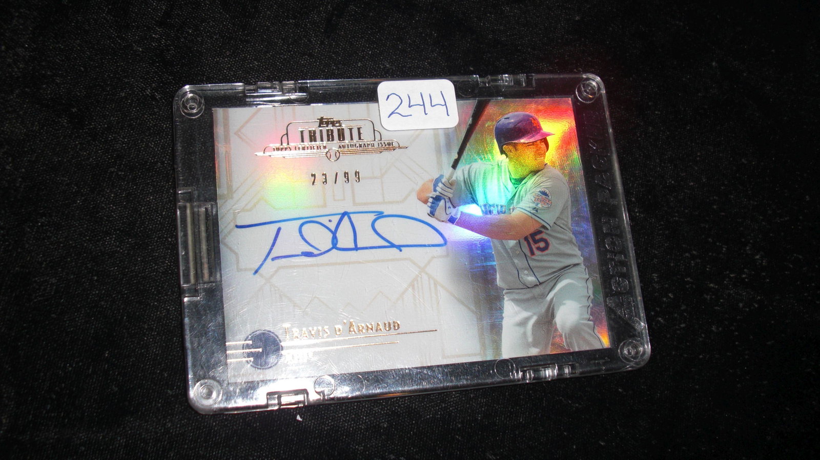 Star Power: Topps Tribute Sig Travis Arnaud 23/99