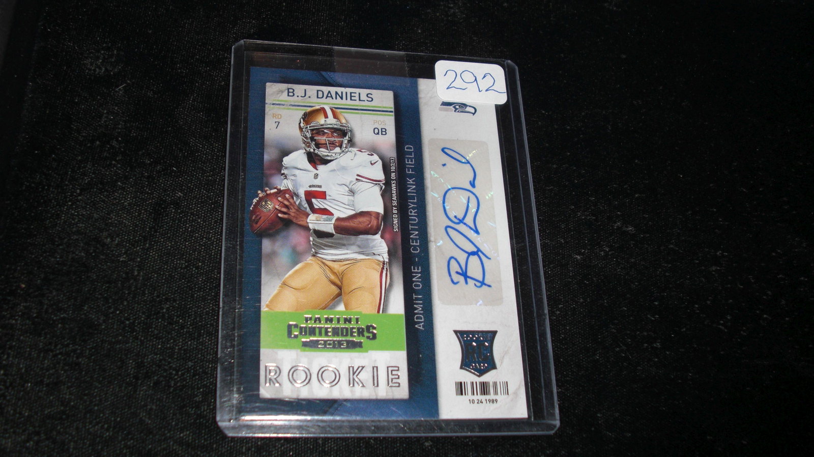 Star Power: B.J. Daniels Rookie Sig