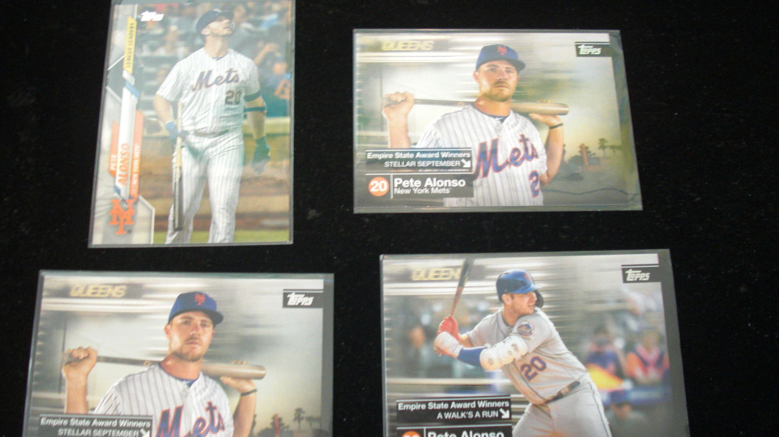 lot of 4 pete alonso card (1 of 1)