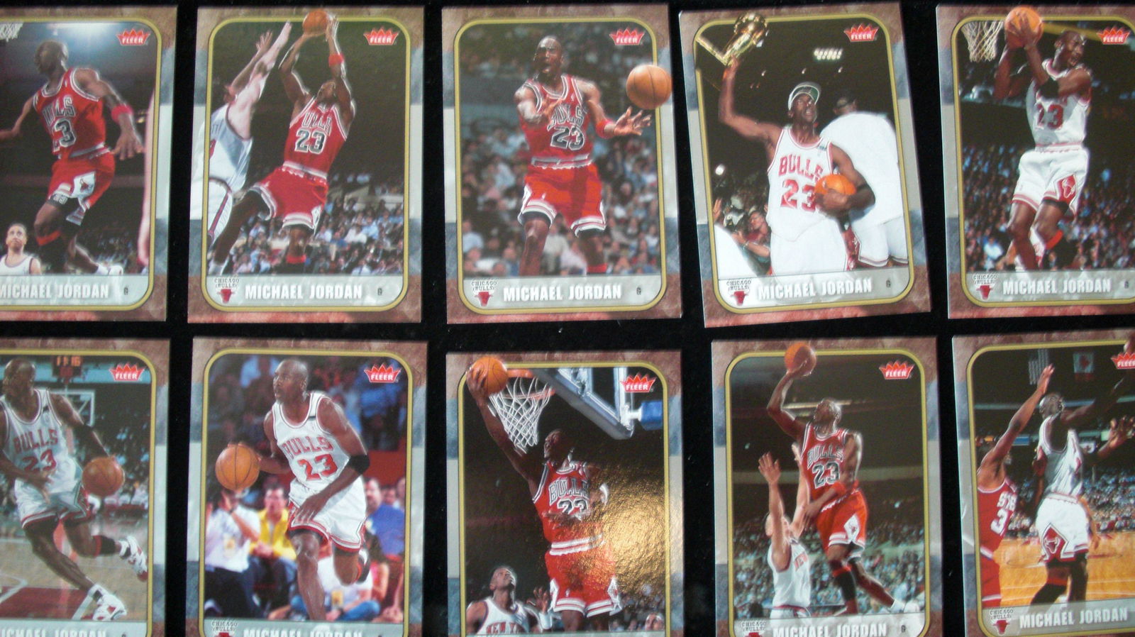 lot of 10 michael jordan cards (1 of 1)