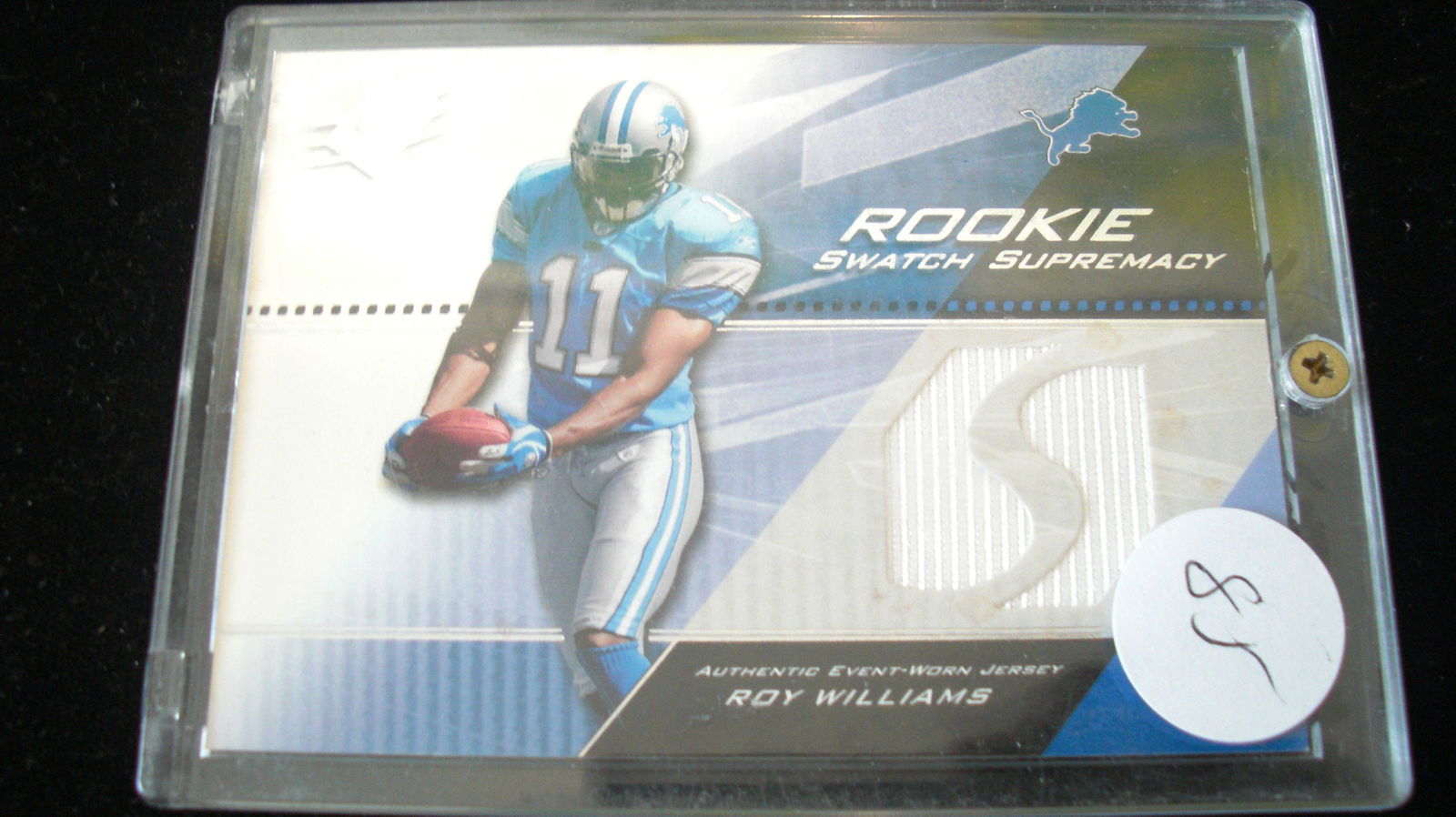 roy williams jersey card (1 of 1)