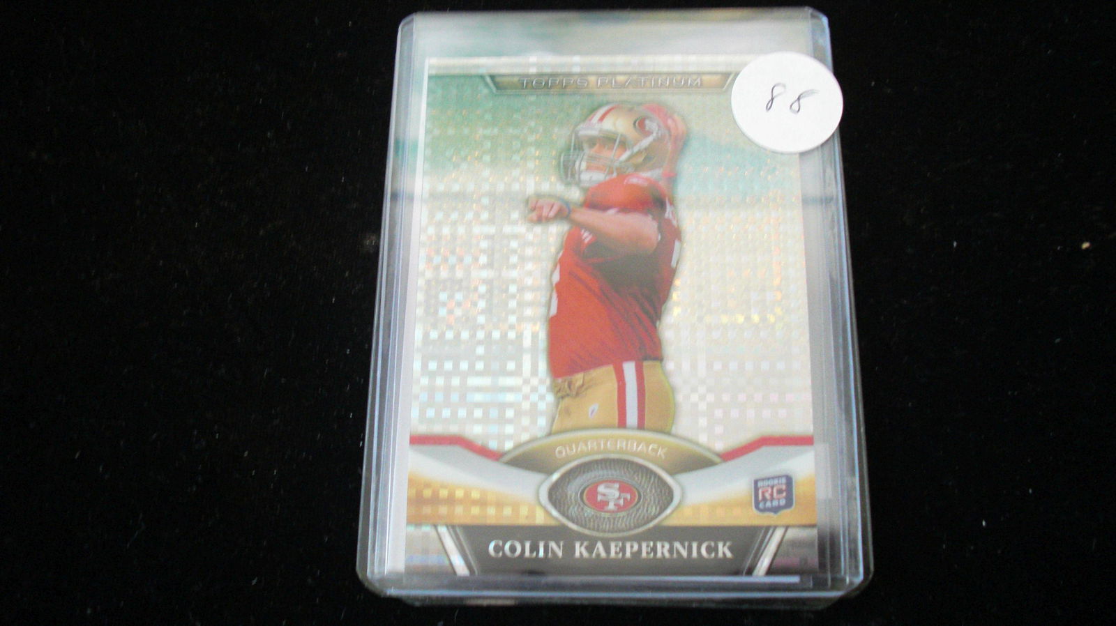 colin kaepernick rookie topps platinum no.59 (1 of 1)