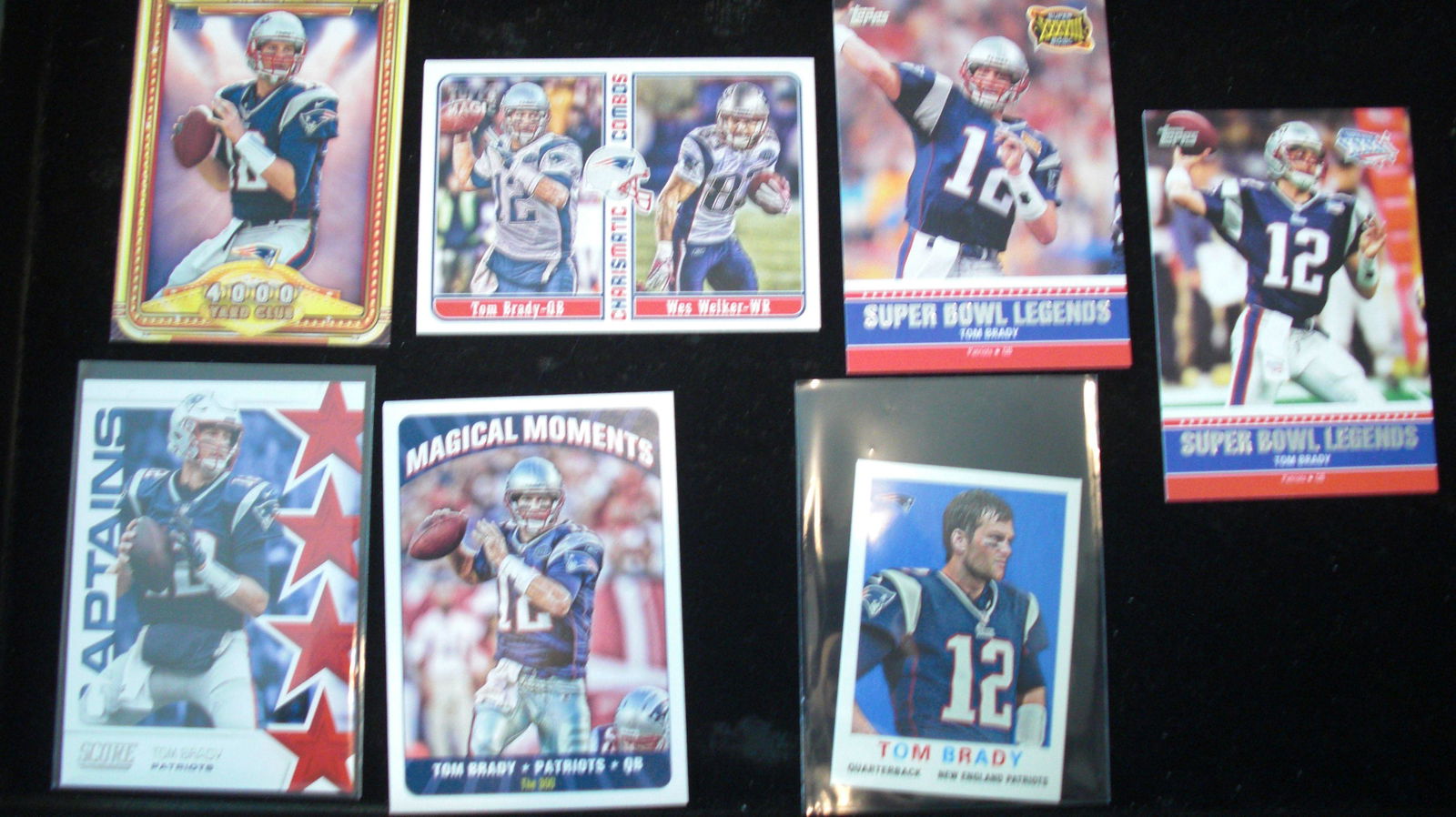 lot o 7 tom brady cards (1 of 1)