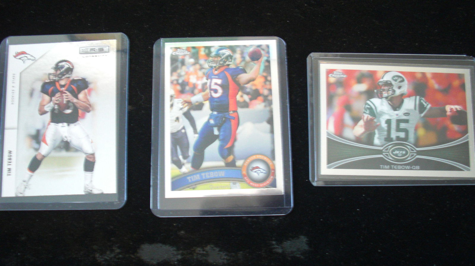 lot of 3 tim tebow cards (1 of 1)