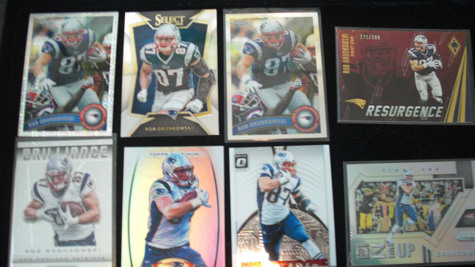 lot of 8 rob gronkowski cards (1 of 1)