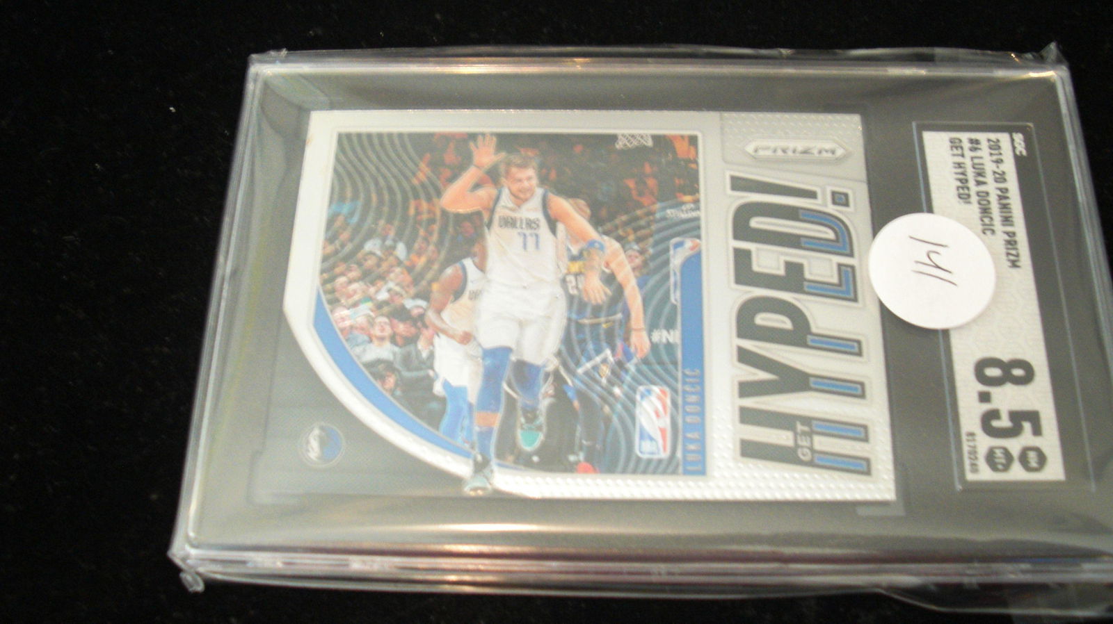 sgc graded luka doncic mint 8.5 hyped (1 of 1)