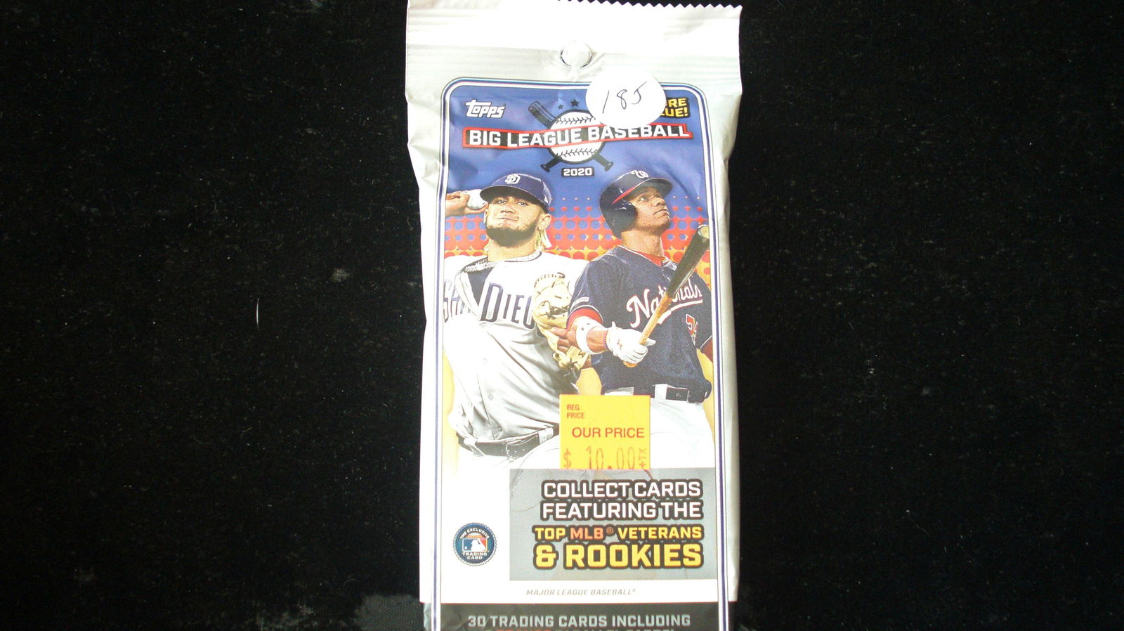unopened pack of 2020 baseball cards (1 of 1)