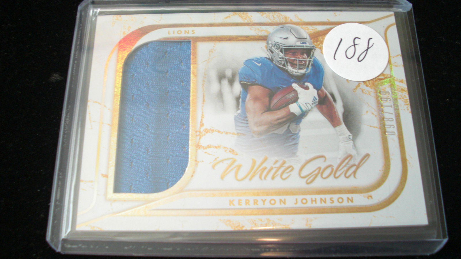kerryon johnson jersey card #098/199 (1 of 1)
