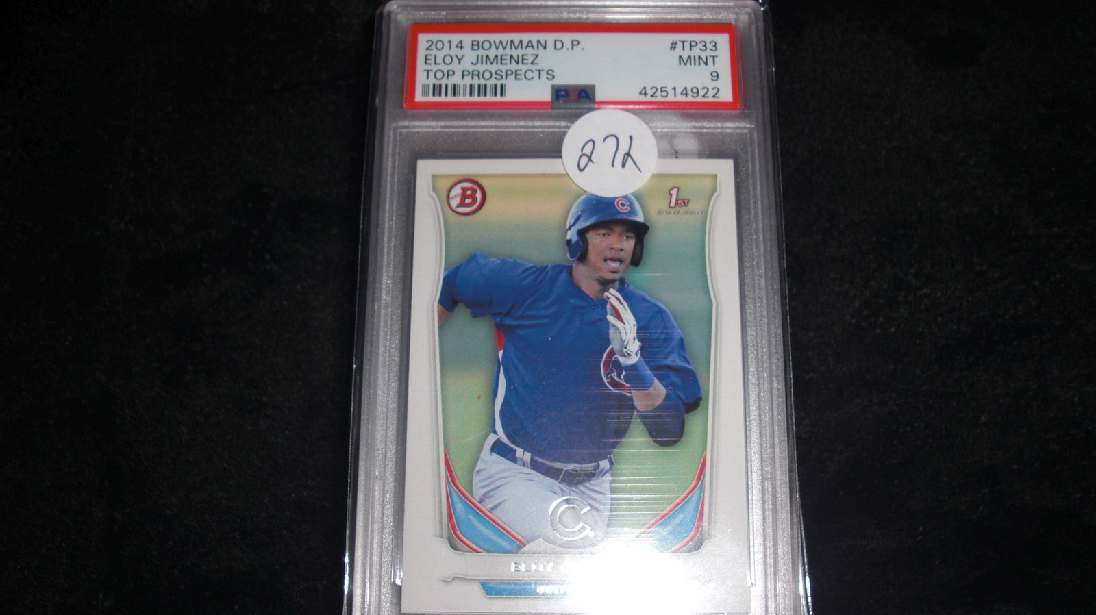 psa graded eloy jimenez mint 9 (1 of 1)