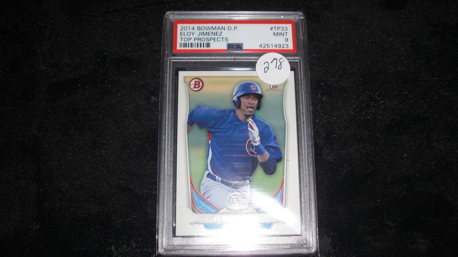 psa graded elloy jimenez mint 9 (1 of 1)