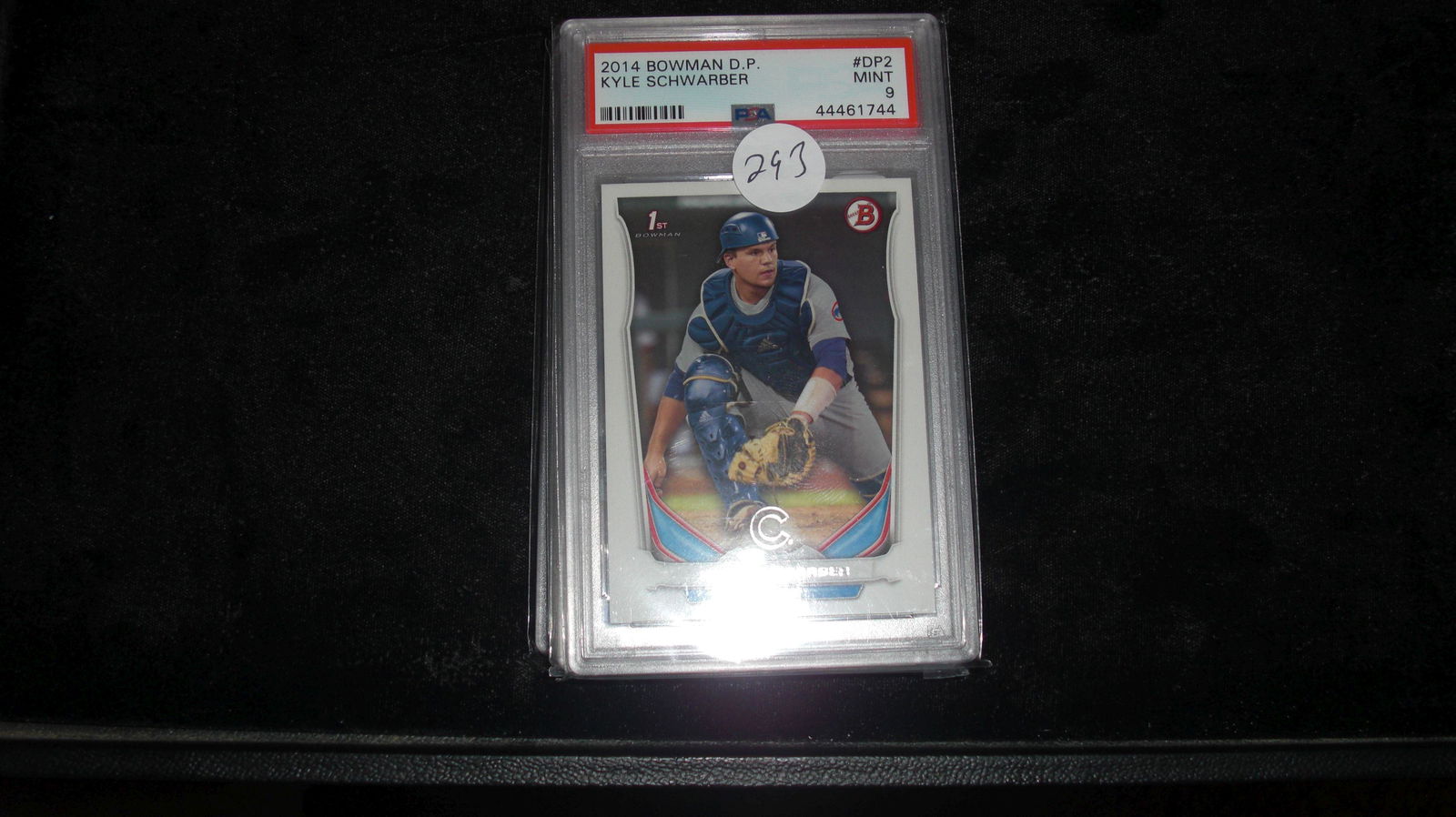 psa graded kyle schwarber mint 9 (1 of 1)