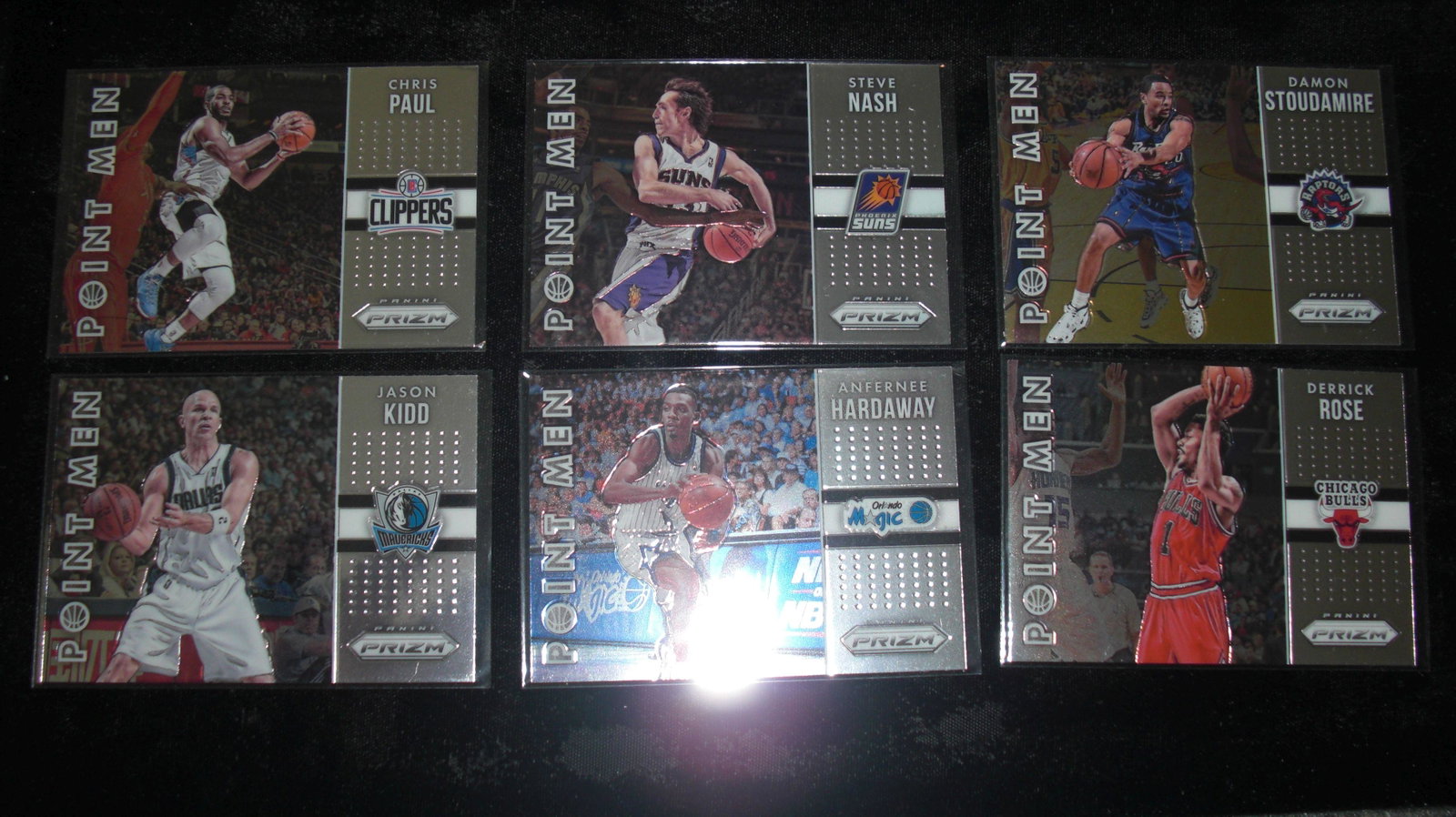 lot of 6 point men prizm basketball cards: prizm lot