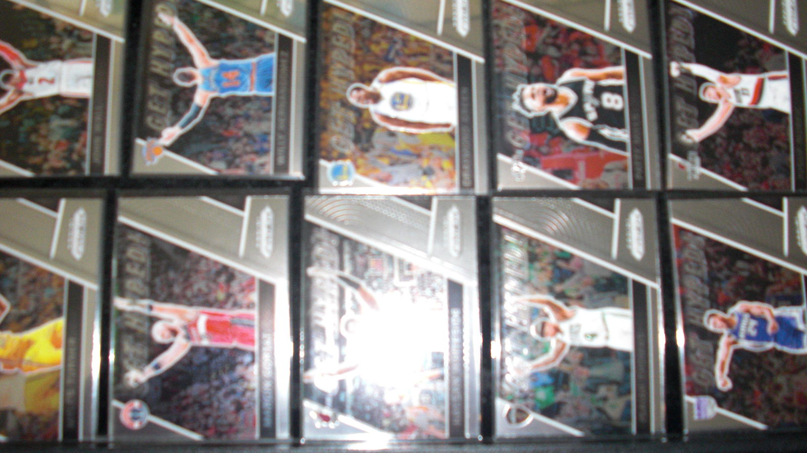 lot of 10 get hyped  prizm cards (1 of 1)