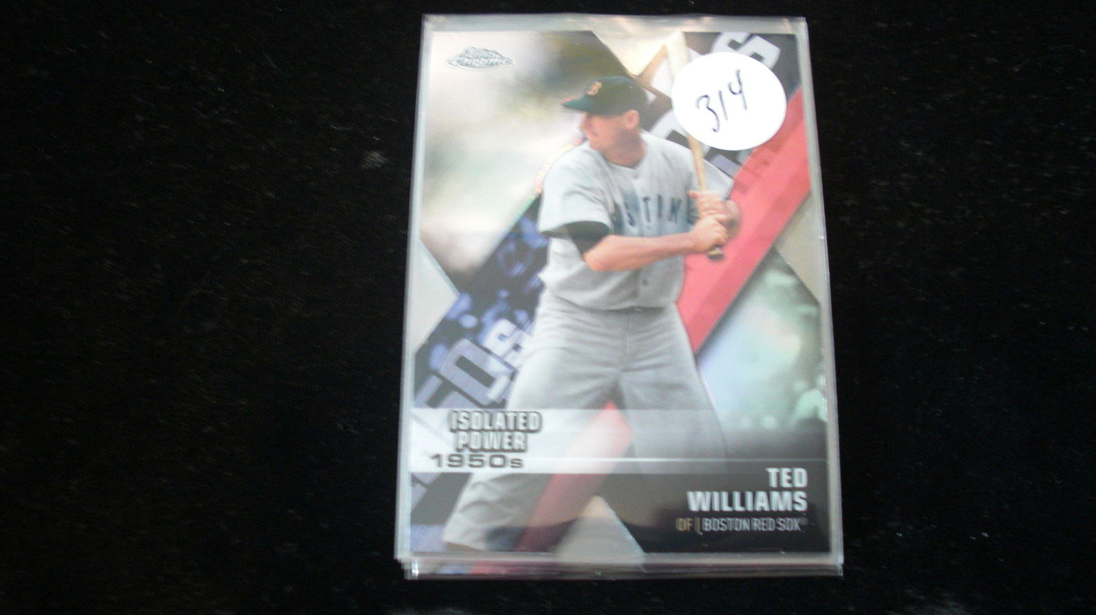 ted williams die cut topps chrome (1 of 1)