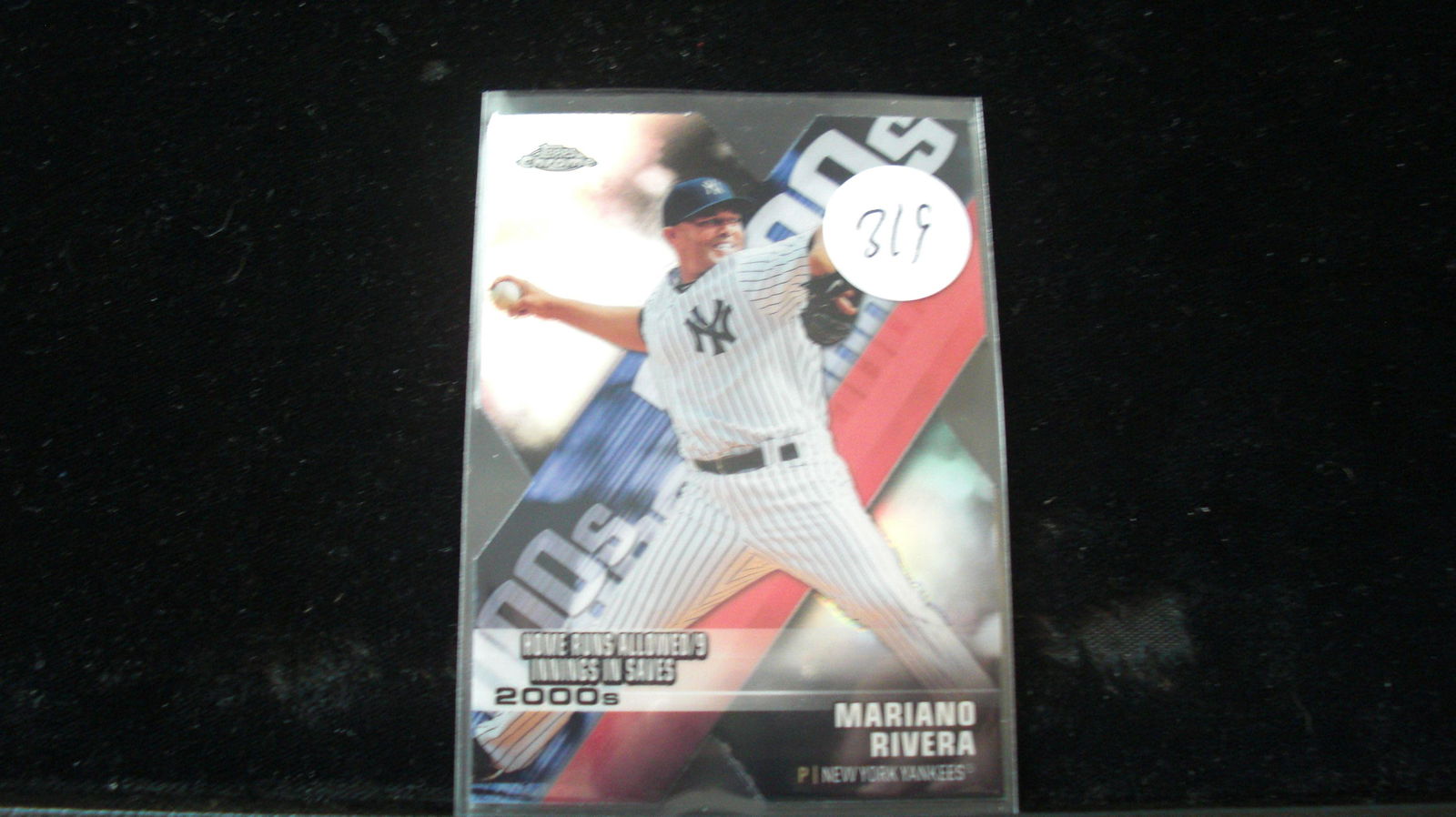 mariano rivera die cut topps chrome (1 of 1)