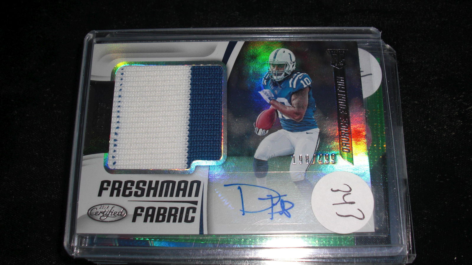 daurice fountain signature/jersey #198/499 rookie (1 of 1)