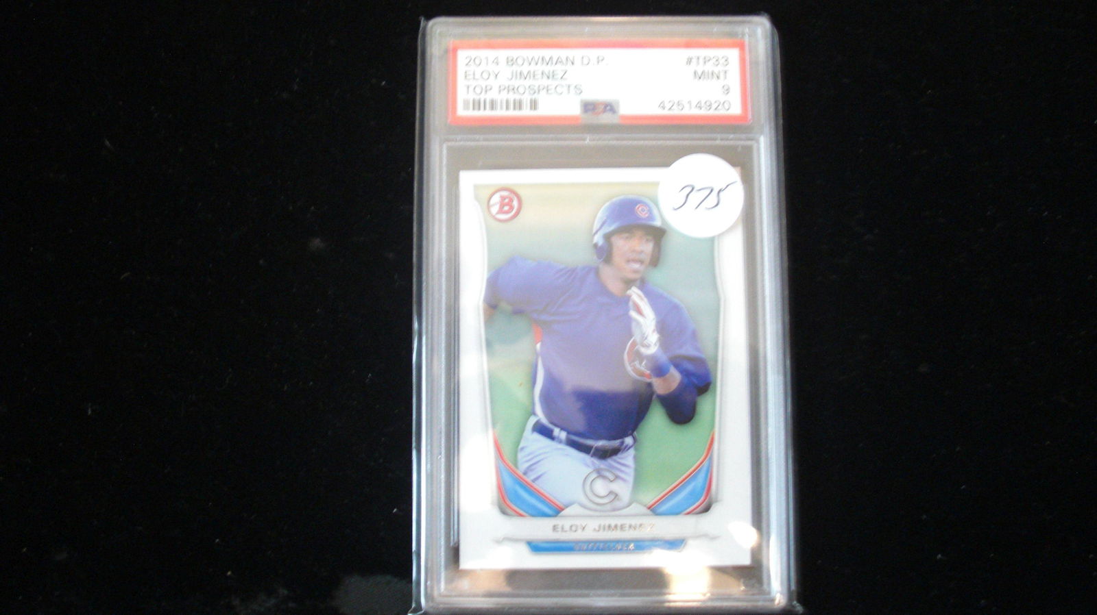 psa graded eloy jimenez mint 9 (1 of 1)