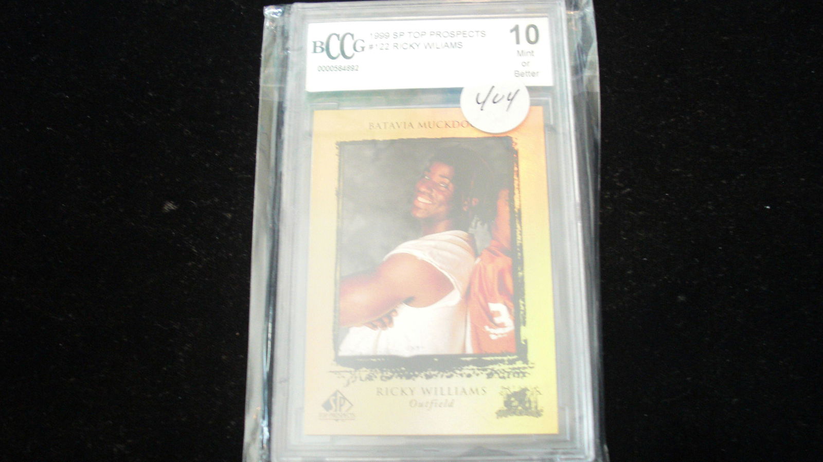 beckett graded mint 10 ricky williams (1 of 1)