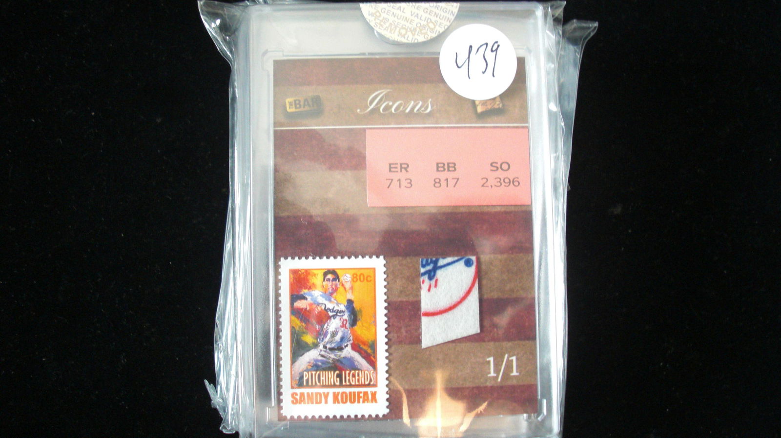 the bar 1/1 stamp and sandy koufax stamp and vintage (1 of 1)