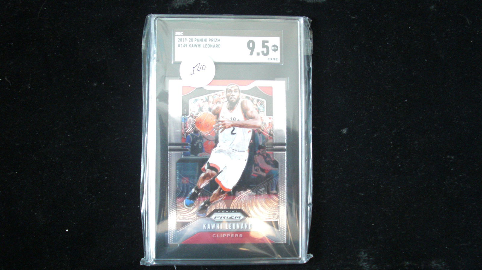 sgc graded kawhi leonard mint 9.5 (1 of 1)