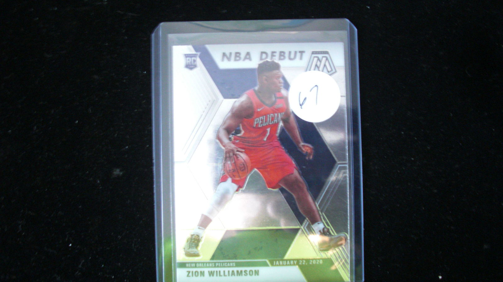 zion williamson rookie mosaic no.269 (1 of 1)