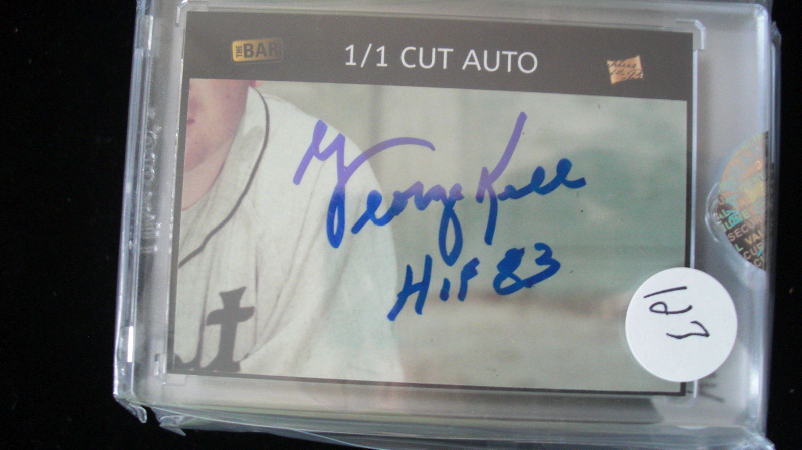 the bar 1/1 auto george kell (1 of 1)