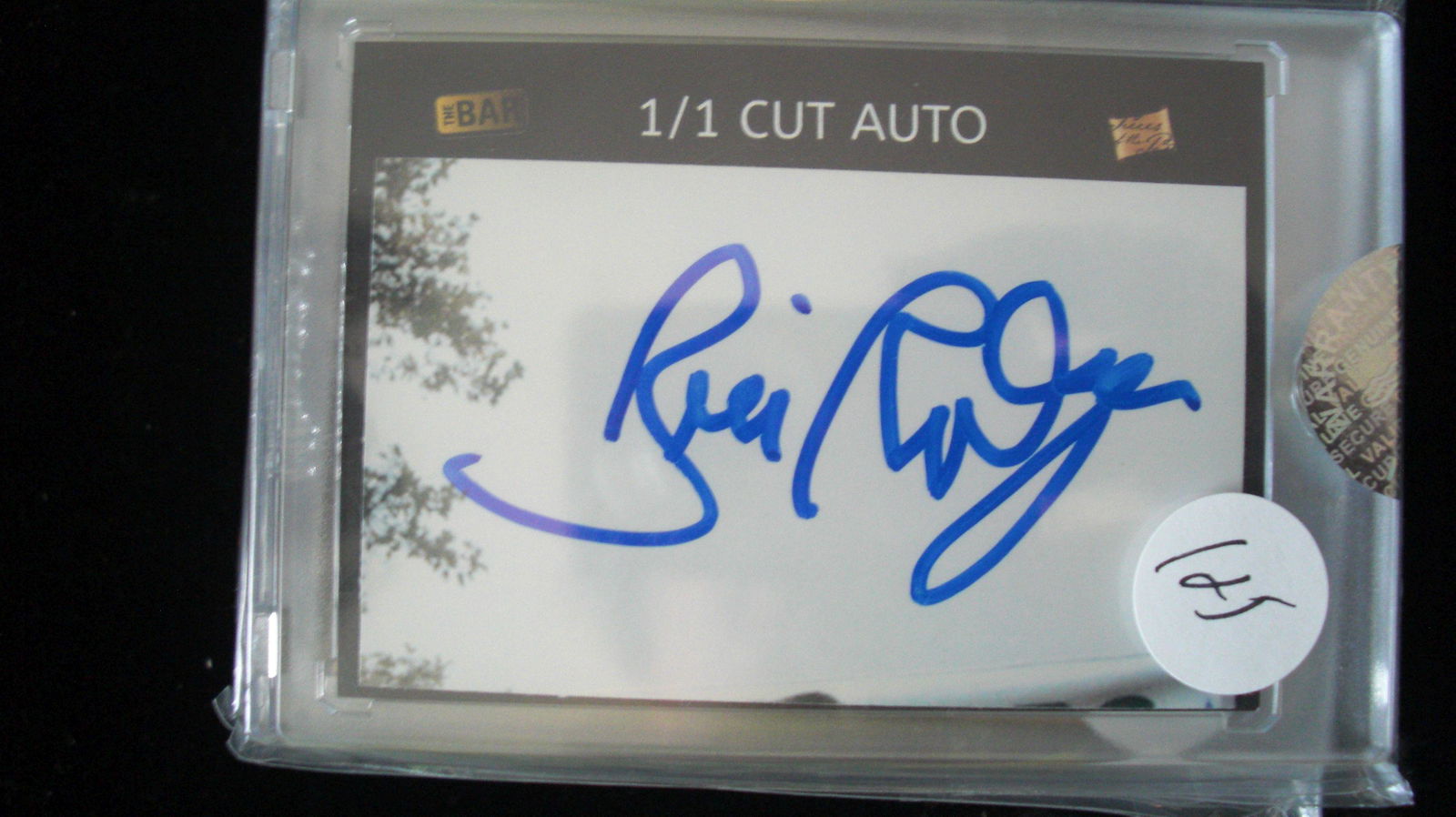 the bar 1/1 bill rodgers auto card (1 of 1)