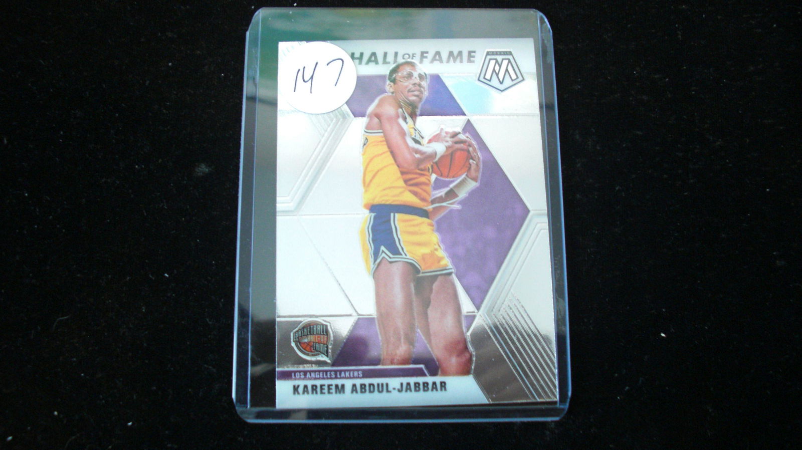 mosaic kareem abdul-jabbar: in top loader