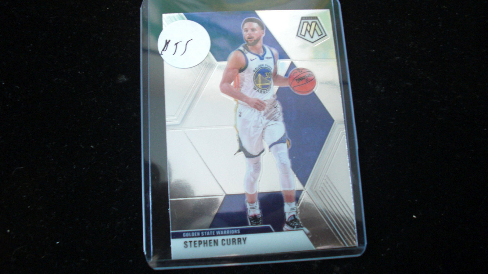 mosaic stephen curry golden state: in top loader