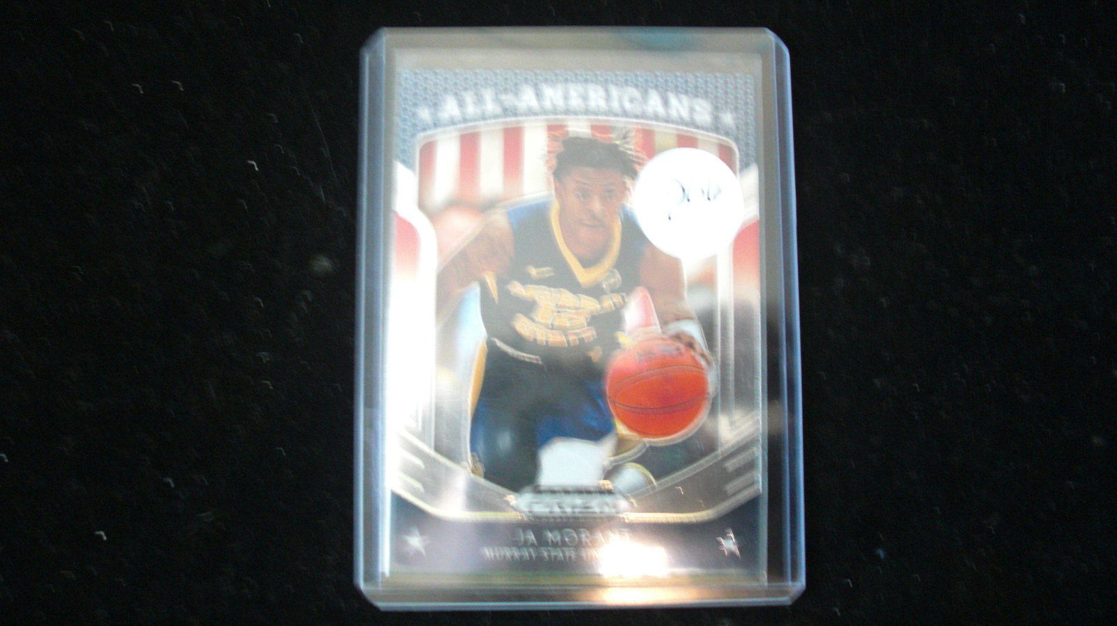 ja morant all american prizm no.44: in top loader