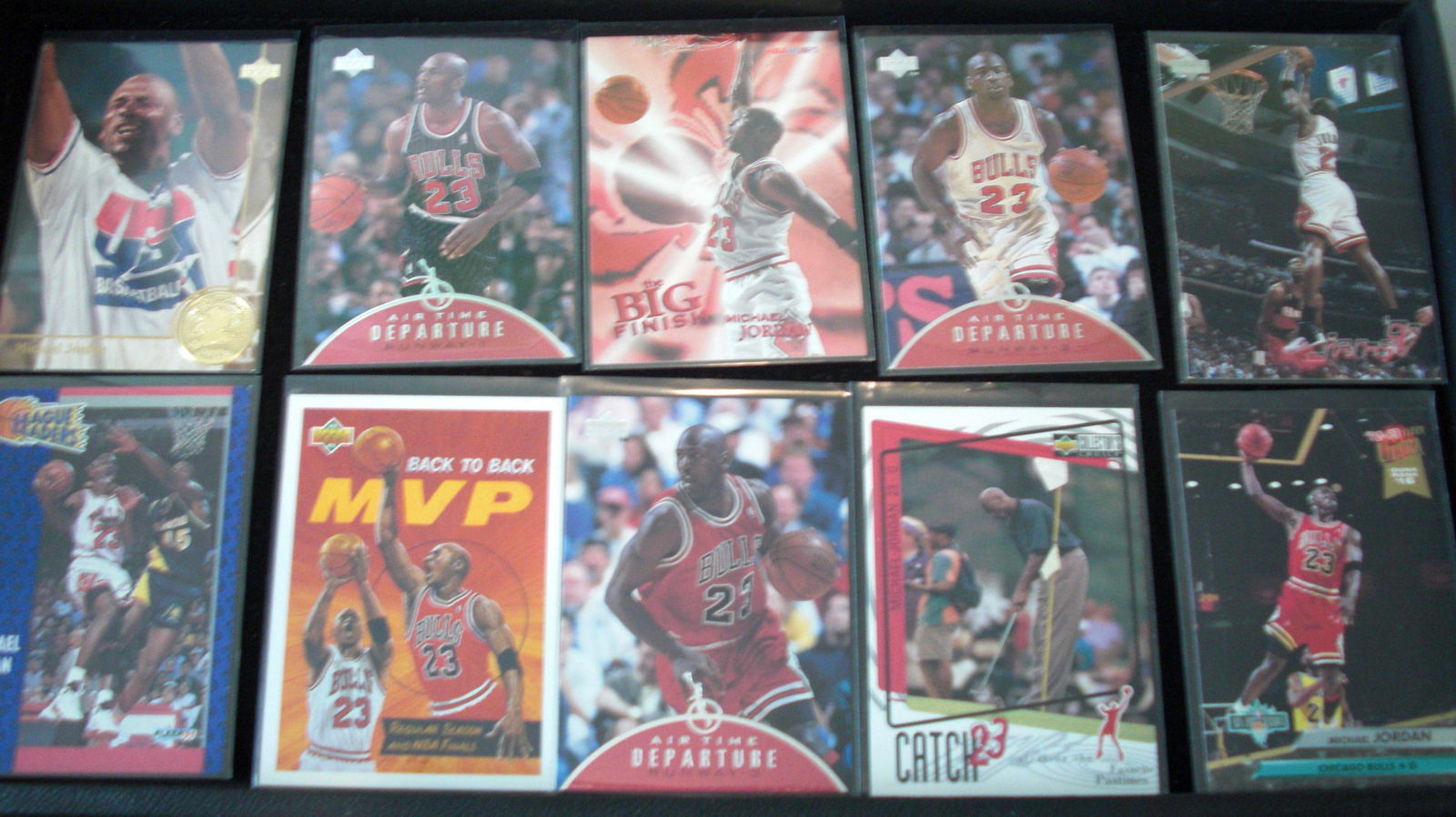 lot of 10 michael jordan cards (1 of 1)