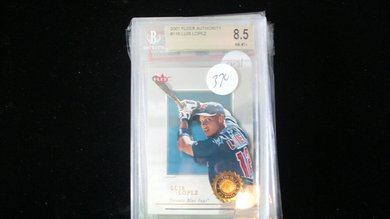 beckett graded luis lopez mint 8.5 (1 of 1)