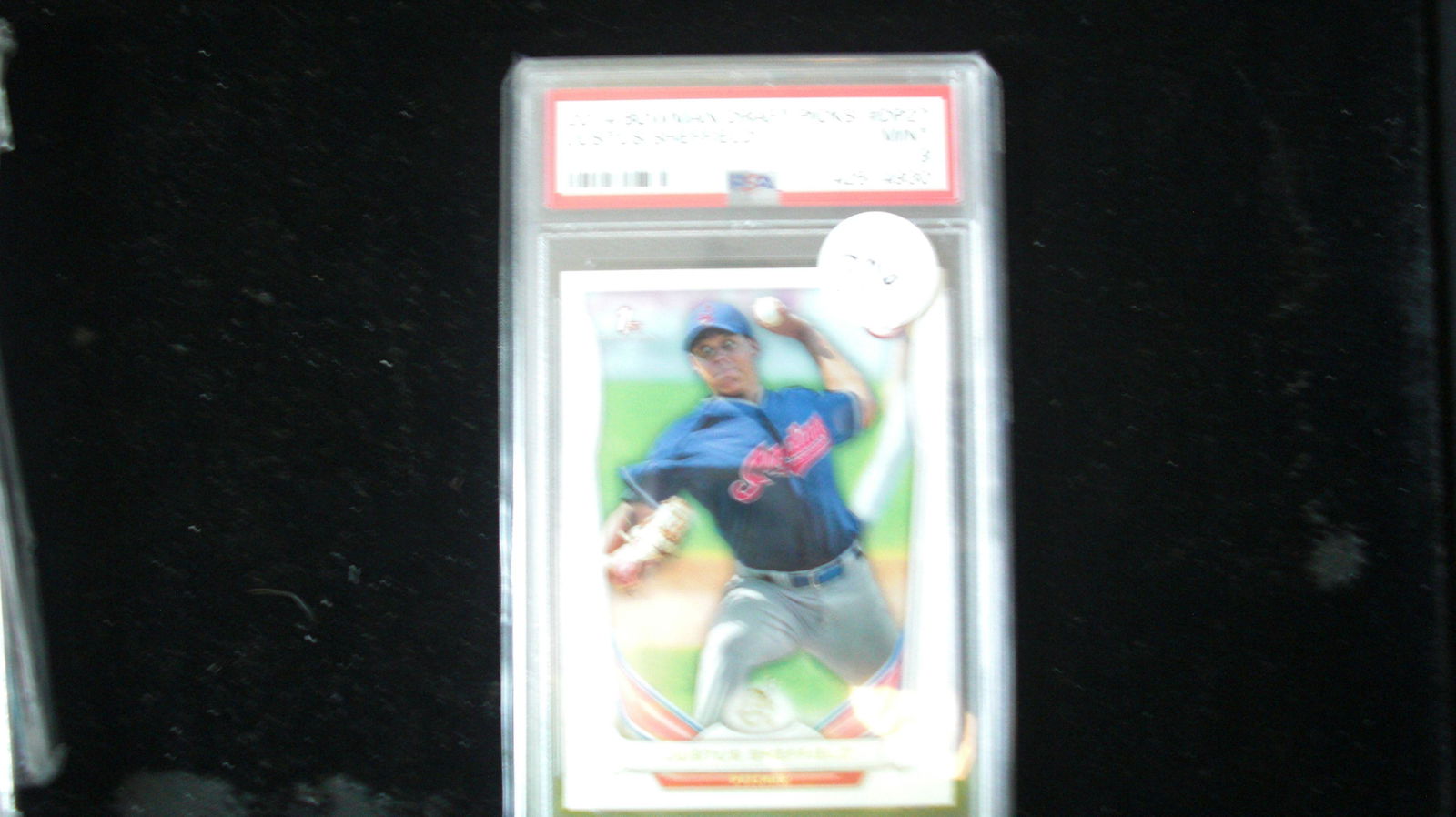 psa graded 2014 justus sheffield mint 9 (1 of 1)