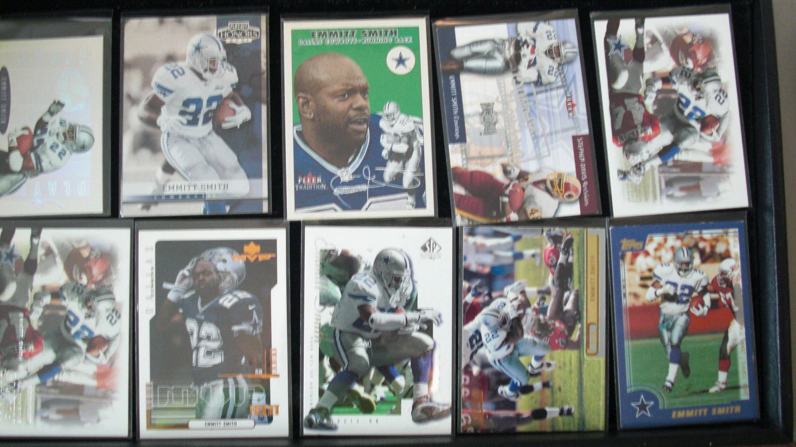 lot of 10 emmitt smith cards (1 of 1)